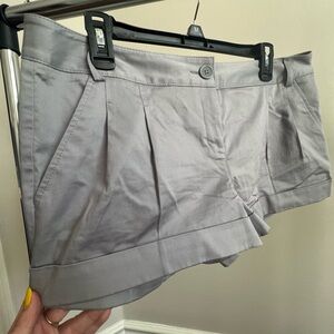 light gray/purple express shorts